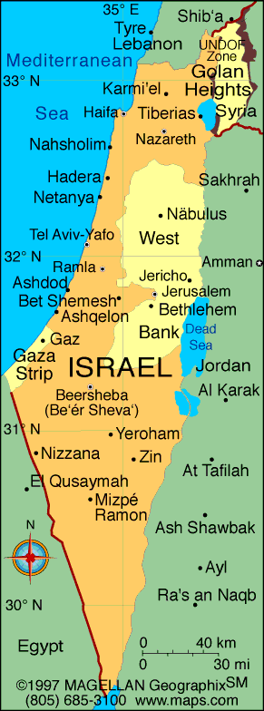 Tel Aviv Yafo carte